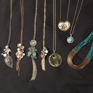 Necklace lot